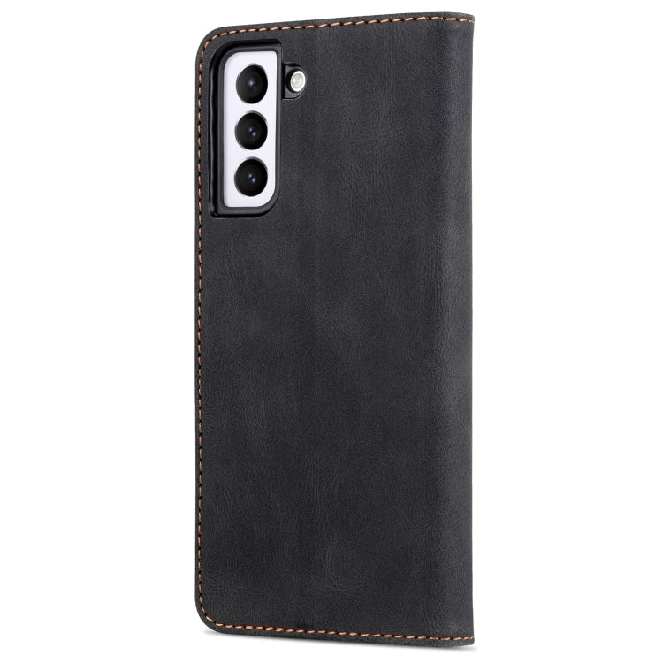 For Samsung Galaxy S22 5G AZNS Dream II Skin Feel Horizontal Flip Leather Case(Black)
