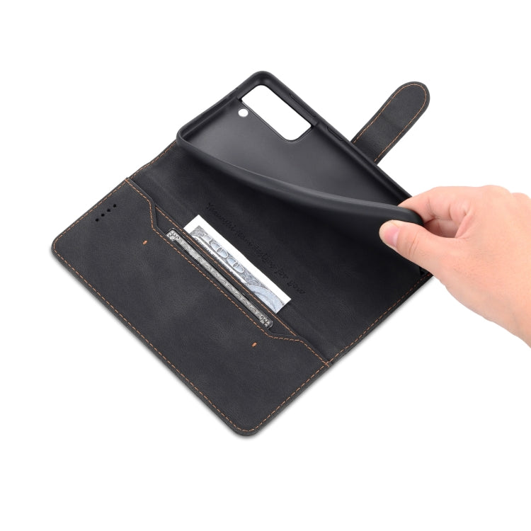 For Samsung Galaxy S22 5G AZNS Dream II Skin Feel Horizontal Flip Leather Case(Black)