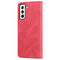 For Samsung Galaxy S22 5G AZNS Dream II Skin Feel Horizontal Flip Leather Case(Red)