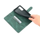 For Samsung Galaxy S22 5G AZNS Dream II Skin Feel Horizontal Flip Leather Case(Green)