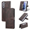 For Samsung Galaxy S22 5G AZNS Dream II Skin Feel Horizontal Flip Leather Case(Coffee)