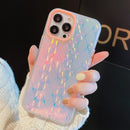Color Matching Lens Chameleon Series Protective Phone Case For iPhone 13 Pro Max(Wave)
