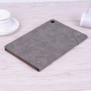 For Samsung Galaxy Tab A7 T500 Retro Leather Tablet Case(Grey)