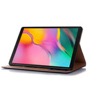 For Samsung Galaxy Tab A7 T500 Retro Leather Tablet Case(Black)