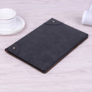For Samsung Galaxy Tab A7 T500 Retro Leather Tablet Case(Black)