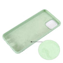 For Samsung Galaxy A03 164.2mm Global Version Pure Color Liquid Silicone Phone Case(Green)