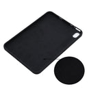 Solid Color Liquid Silicone Dropproof Full Coverage Tablet Case For iPad mini 6(Black)