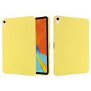 Solid Color Liquid Silicone Dropproof Full Coverage Tablet Case For iPad mini 6(Yellow)