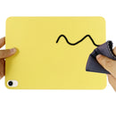 Solid Color Liquid Silicone Dropproof Full Coverage Tablet Case For iPad mini 6(Yellow)