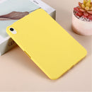 Solid Color Liquid Silicone Dropproof Full Coverage Tablet Case For iPad mini 6(Yellow)