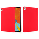 Solid Color Liquid Silicone Dropproof Full Coverage Tablet Case For iPad mini 6(Red)