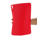 Solid Color Liquid Silicone Dropproof Full Coverage Tablet Case For iPad mini 6(Red)