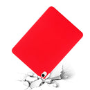 Solid Color Liquid Silicone Dropproof Full Coverage Tablet Case For iPad mini 6(Red)