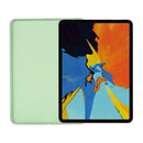 Solid Color Liquid Silicone Dropproof Full Coverage Tablet Case For iPad mini 6(Green)