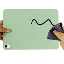 Solid Color Liquid Silicone Dropproof Full Coverage Tablet Case For iPad mini 6(Green)