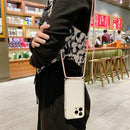 3 In 1 PC + TPU Transparent Phone Case For iPhone 13 Pro Max(White)