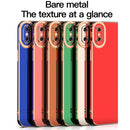 6D Electroplated TPU Phone Case For iPhone X / XS(Blue)