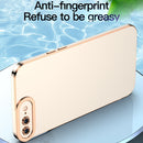 6D Electroplated TPU Phone Case For iPhone SE 2022 / SE 2020 / 7 / 8(Pink)