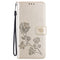 For Honor 50 Lite Rose Embossed Leather Phone Case(Gold)