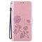 For Honor 50 Lite Rose Embossed Leather Phone Case(Rose Gold)