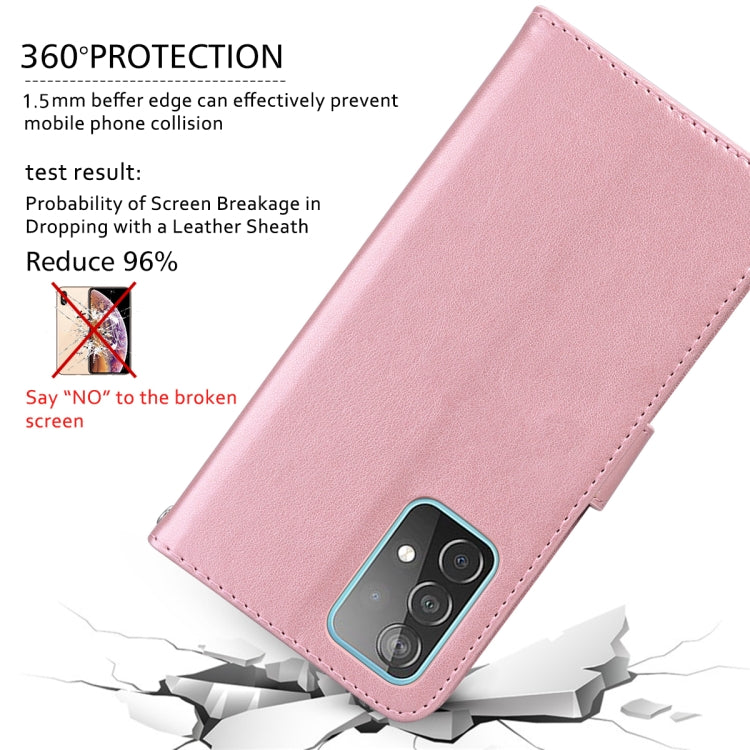 For Honor 50 Lite Rose Embossed Leather Phone Case(Rose Gold)
