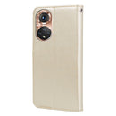 For Honor 50 Rose Embossed Leather Phone Case(Gold)
