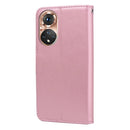 For Honor 50 Rose Embossed Leather Phone Case(Rose Gold)