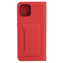 For Samsung Galaxy A03 Strong Magnetism Liquid Feel Horizontal Flip Leather Phone Case(Red)