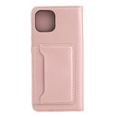 For Samsung Galaxy A03 Strong Magnetism Liquid Feel Horizontal Flip Leather Phone Case(Rose Gold)