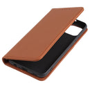 For Samsung Galaxy A03 Strong Magnetism Liquid Feel Horizontal Flip Leather Phone Case(Brown)
