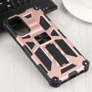 For Samsung Galaxy A13 5G Shockproof TPU + PC Magnetic Protective Phone Case with Holder(Rose Gold)
