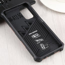 For Samsung Galaxy A13 5G Shockproof TPU + PC Magnetic Protective Phone Case with Holder(Rose Gold)