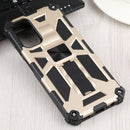 For Samsung Galaxy A13 5G Shockproof TPU + PC Magnetic Protective Phone Case with Holder(Gold)