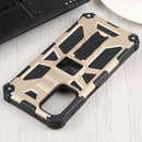 For Samsung Galaxy A13 5G Shockproof TPU + PC Magnetic Protective Phone Case with Holder(Gold)