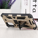 For Samsung Galaxy A13 5G Shockproof TPU + PC Magnetic Protective Phone Case with Holder(Gold)