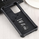 For Xiaomi Mi 11T / 11T Pro Camouflage Armor Kickstand TPU + PC Magnetic Phone Case(Dark Blue)