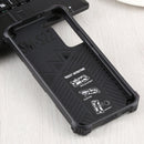 For Samsung Galaxy S22 5G Camouflage Armor Kickstand TPU + PC Magnetic Phone Case(Mint Green)