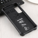 For Samsung Galaxy S22 5G Camouflage Armor Kickstand TPU + PC Magnetic Phone Case(Dark Blue)
