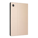 For Samsung Galaxy Tab A8 Voltage Craft Texture TPU Horizontal Flip Tablet Case(Gold)