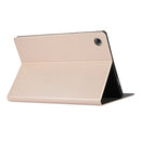 For Samsung Galaxy Tab A8 Voltage Craft Texture TPU Horizontal Flip Tablet Case(Gold)