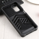 For Samsung Galaxy A13 5G Sliding Camera Cover Design PC + TPU Shockproof Phone Case with Ring Holder & Card Slot(Black)