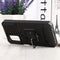 For Samsung Galaxy A13 5G Sliding Camera Cover Design PC + TPU Shockproof Phone Case with Ring Holder & Card Slot(Black)