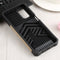 For Samsung Galaxy A13 5G Sliding Camera Cover Design PC + TPU Shockproof Phone Case with Ring Holder & Card Slot(Gold)