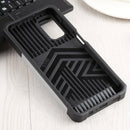 For Samsung Galaxy A13 5G Sliding Camera Cover Design PC + TPU Shockproof Phone Case with Ring Holder & Card Slot(Silver)