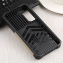 For Samsung Galaxy S22 5G Sliding Camera Cover Design PC + TPU Shockproof Phone Case with Ring Holder & Card Slot(Gold)