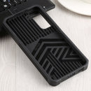 For Samsung Galaxy S22+ 5G Sliding Camera Cover Design PC + TPU Shockproof Phone Case with Ring Holder & Card Slot(Black)