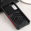 For Samsung Galaxy S22+ 5G Sliding Camera Cover Design PC + TPU Shockproof Phone Case with Ring Holder & Card Slot(Red)