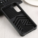 For Samsung Galaxy S22+ 5G Sliding Camera Cover Design PC + TPU Shockproof Phone Case with Ring Holder & Card Slot(Dark Green)