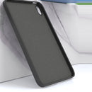 Mutural Silicone Microfiber Tablet Case For iPad mini 6(Black)