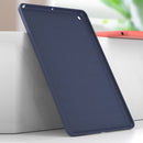 Mutural Silicone Microfiber Tablet Case For iPad 10.2 2021 / 2020 / 2019(Midnight Blue)